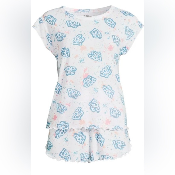 Kellogg's Pop Tarts Women’s 2 Piece Relaxed Fit Pajamas With Top & Short Size XS - Picture 1 of 10